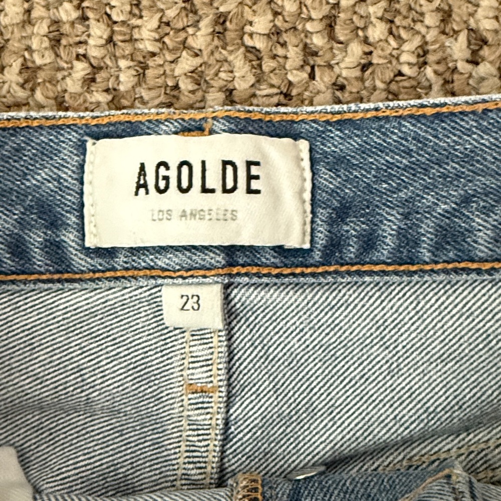 Agolde Riley Jean Size 23 - Picture 2 of 9